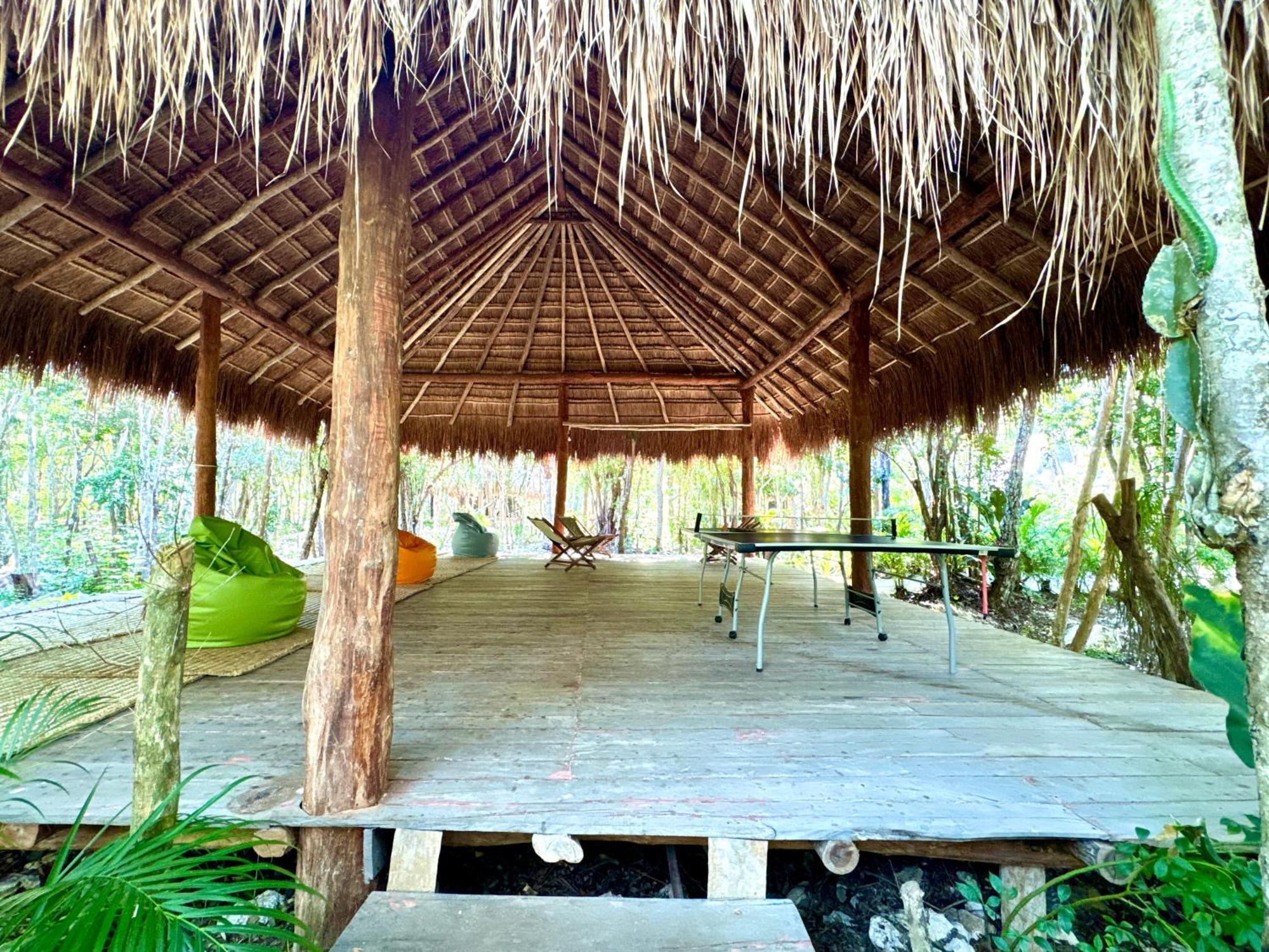 Glamping Bunga Lotus Otel Tulum Dış mekan fotoğraf